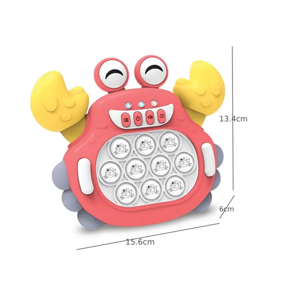 Woopie pop it igra elektronička antistresna arkada red crab slika 3