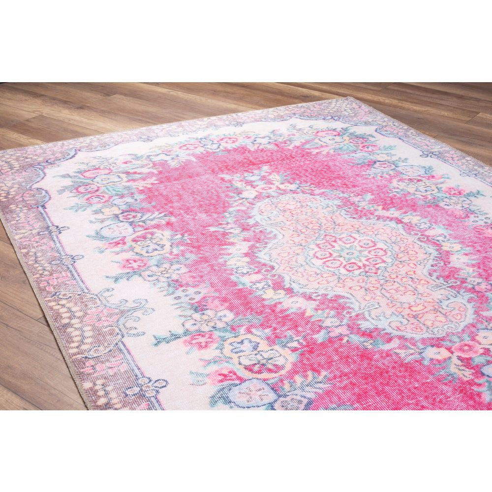 Šareni Hodnik Tepih Blues Chenille - Pink AL 250 (75 x 230 cm) slika 5