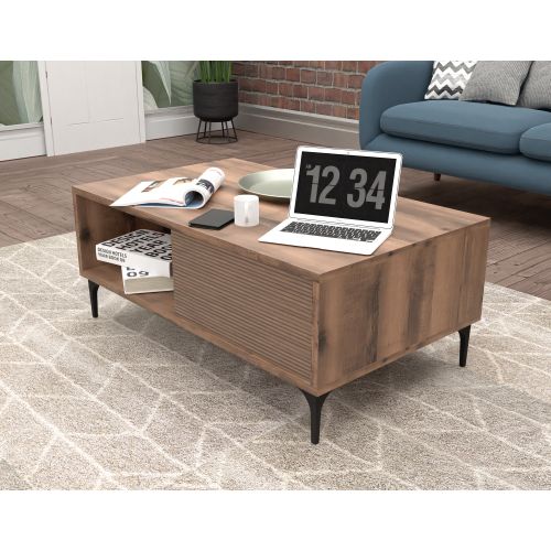 Vision 2090 Walnut Coffee Table slika 1