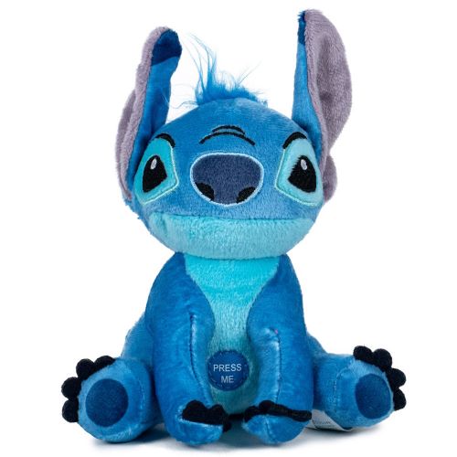 Disney Stitch plišani privjesak za ključeve sa zvukom 10cm slika 1