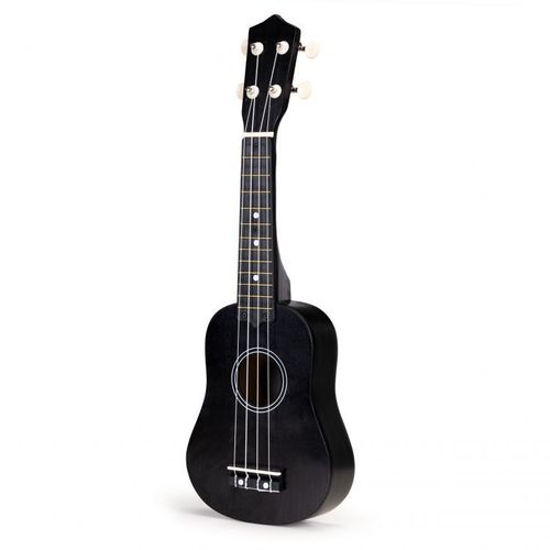 Eco Toys Ukulele gitara za decu 4 Žice crna slika 3