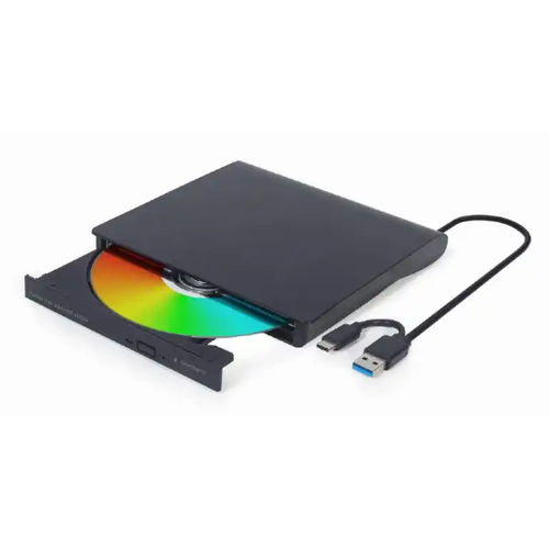 Eksterna optika DVD-USB-03 Gembird Tip C crni slika 1