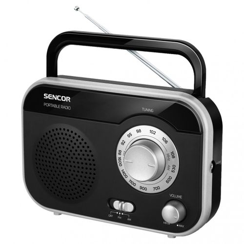 Radio SENCOR SRD 210 B crno/srebrni slika 1