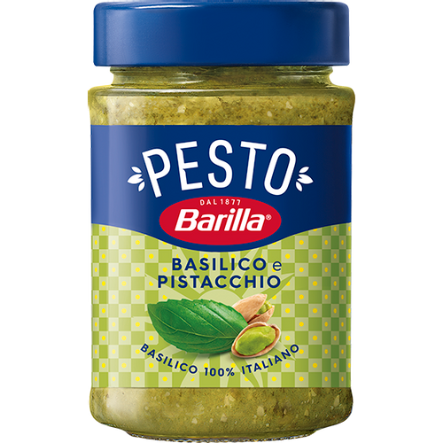 Barilla Pesto umak od bosiljka i pistacija 190 g slika 1