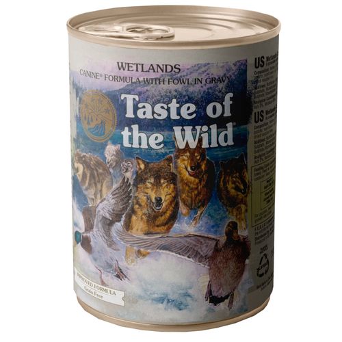 TASTE OF THE WILD Wetlands s mesom peradi u umaku, 12x390g slika 1