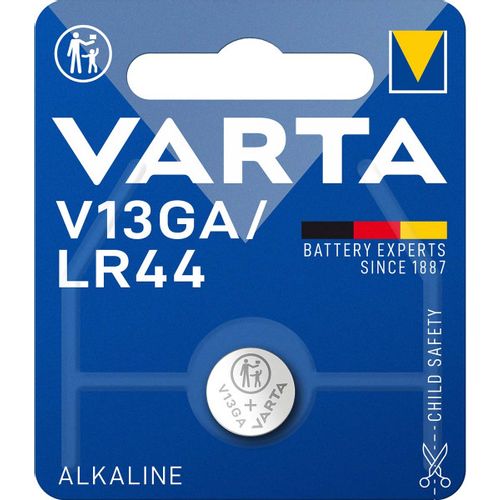 VARTA baterija LR44/V13GA 1,5V, ALKALNA Baterija, Pakovanje 1kom slika 1