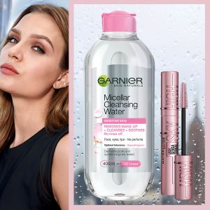 Maybelline Sky High + Pink micellar set