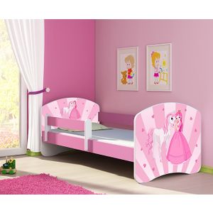 ACMA Dječiji krevet Acma II Pink - 160x80cm - Dezen 08
