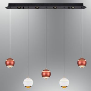 Luster 2806-5AS-0104 – boje: smeđa i bijela