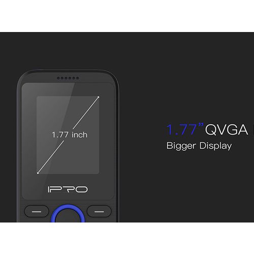 IPRO A6 mini black Feature mobilni telefon 2G/GSM/DualSIM/32MB/Srpski slika 5