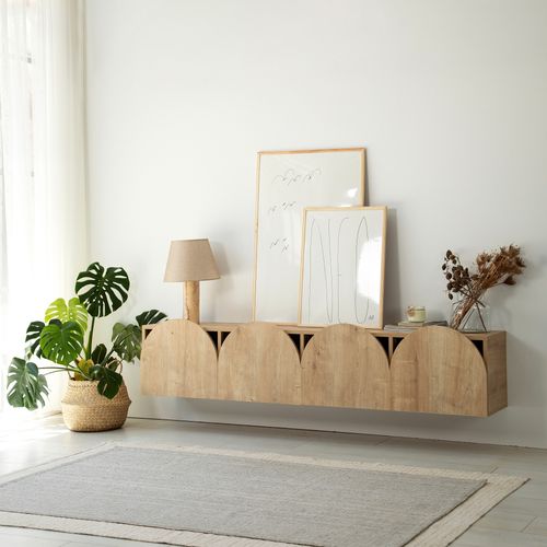 Mesta - Oak Oak TV Stand slika 2