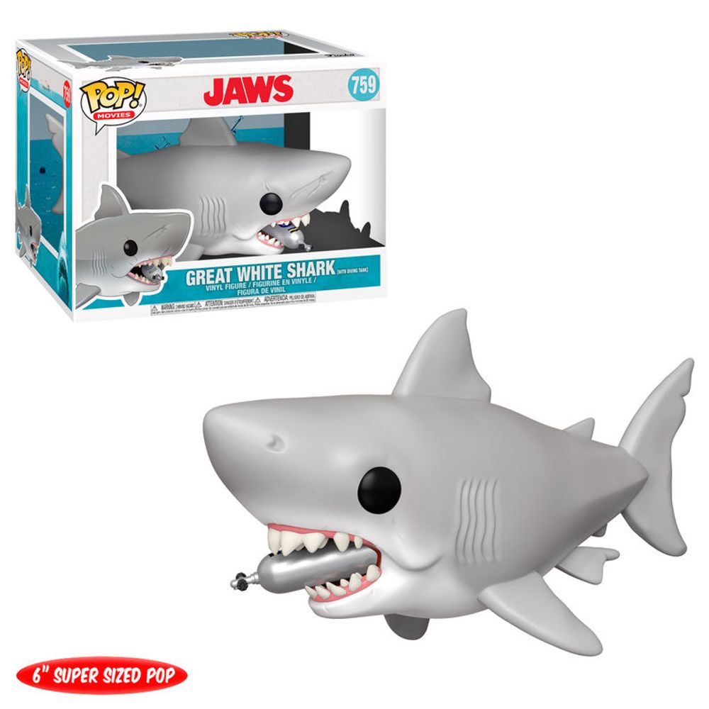 Funko POP figura Jaws s ronilačkim spremnikom 15 cm slika 2