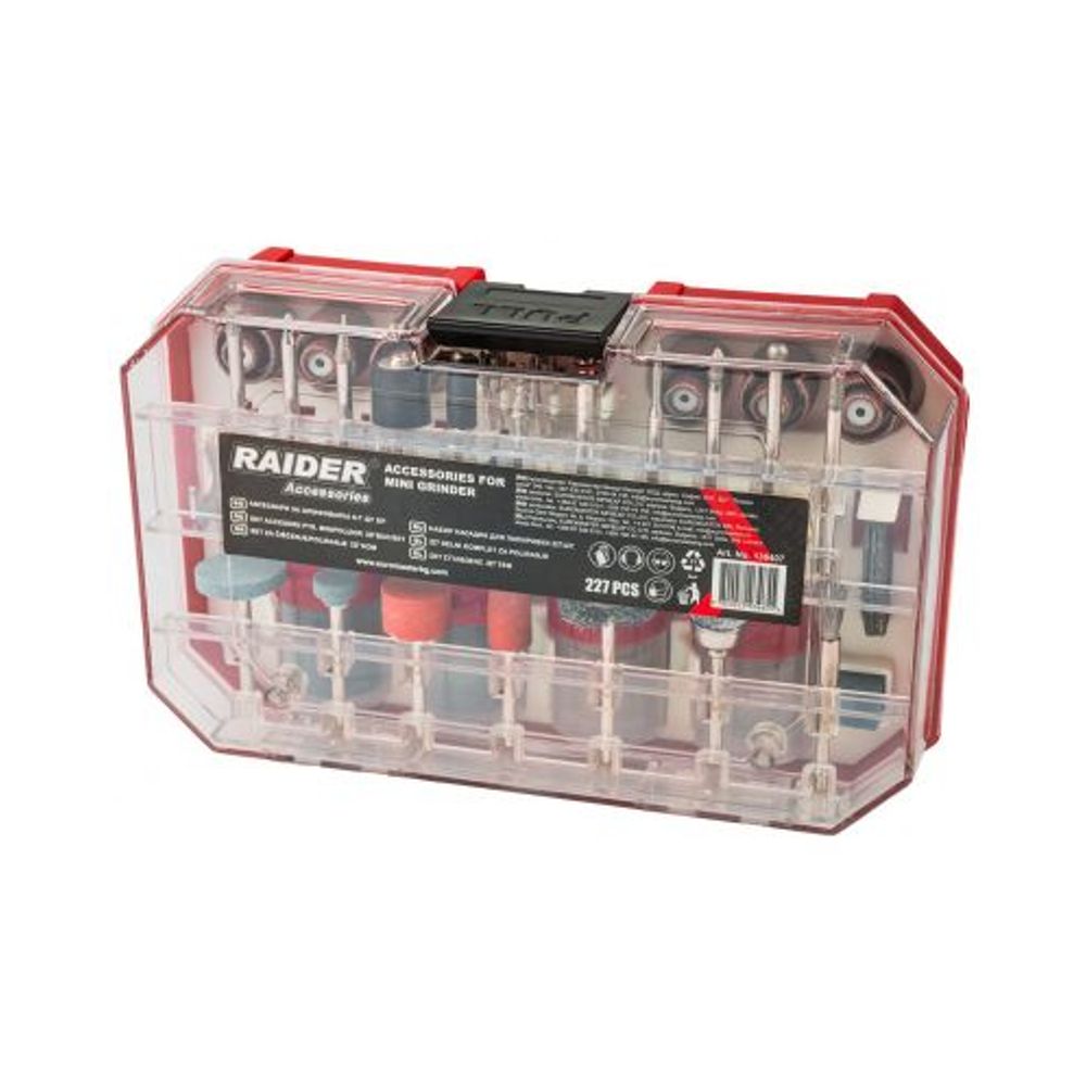 Pribor za mini brusilicu set od 227 kom. u kutiji slika 3