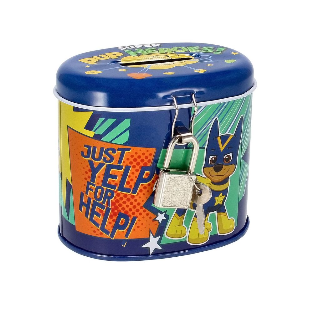 Starpak metalna kasica Paw Patrol 9x8x9cm slika 1