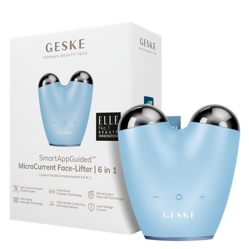 MicroCurrent Face-Lifter GESKE | 6 in 1 , aquamarine slika 1