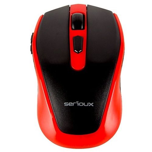 Serioux bežični miš za računalo, SRXM-PST600W-RD slika 3