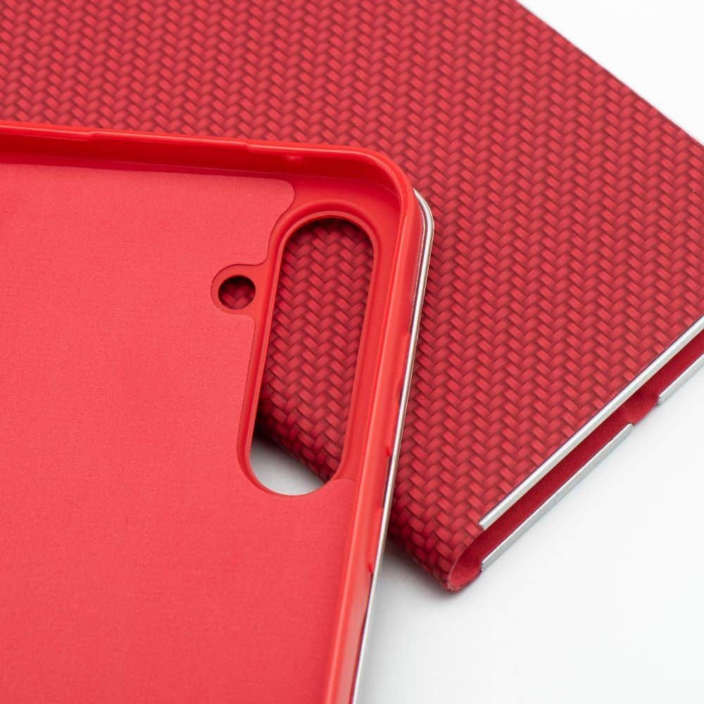 LUNA Book Carbon futrola za SAMSUNG GALAXY A57 5G crvena slika 6