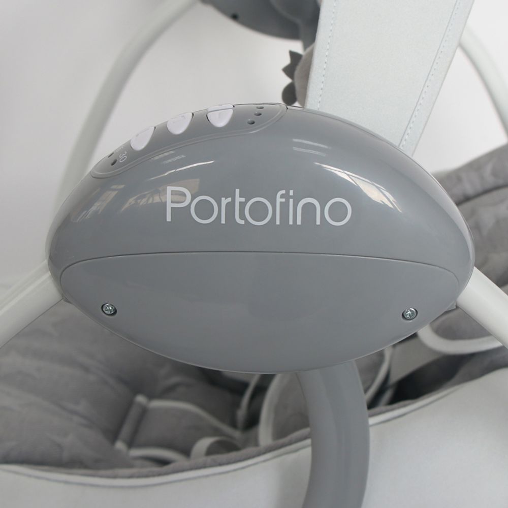 Lorelli Električna ljuljačka za bebe Portofino, Cameo Blue slika 7