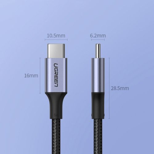 Ugreen USB Type C-Type C kabel 5 A PD QC100 W 3.0 FCP 1 m slika 6