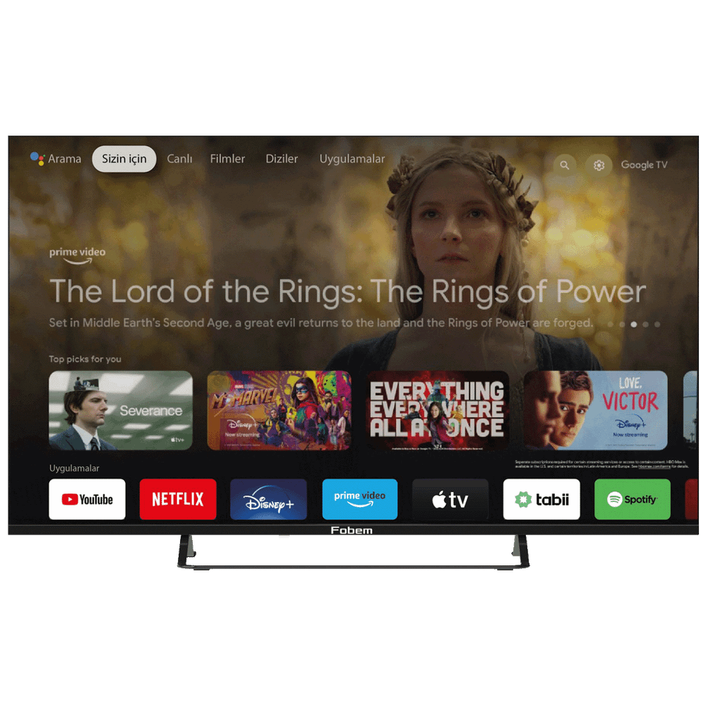 Fobem Smart QLED 4K 55", Google TV - MT55EG8000QF slika 2