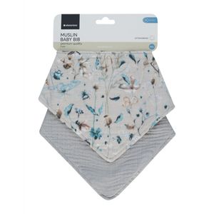 Kikka Boo muslin podbradak set 2kom Dreamy Fields Grey