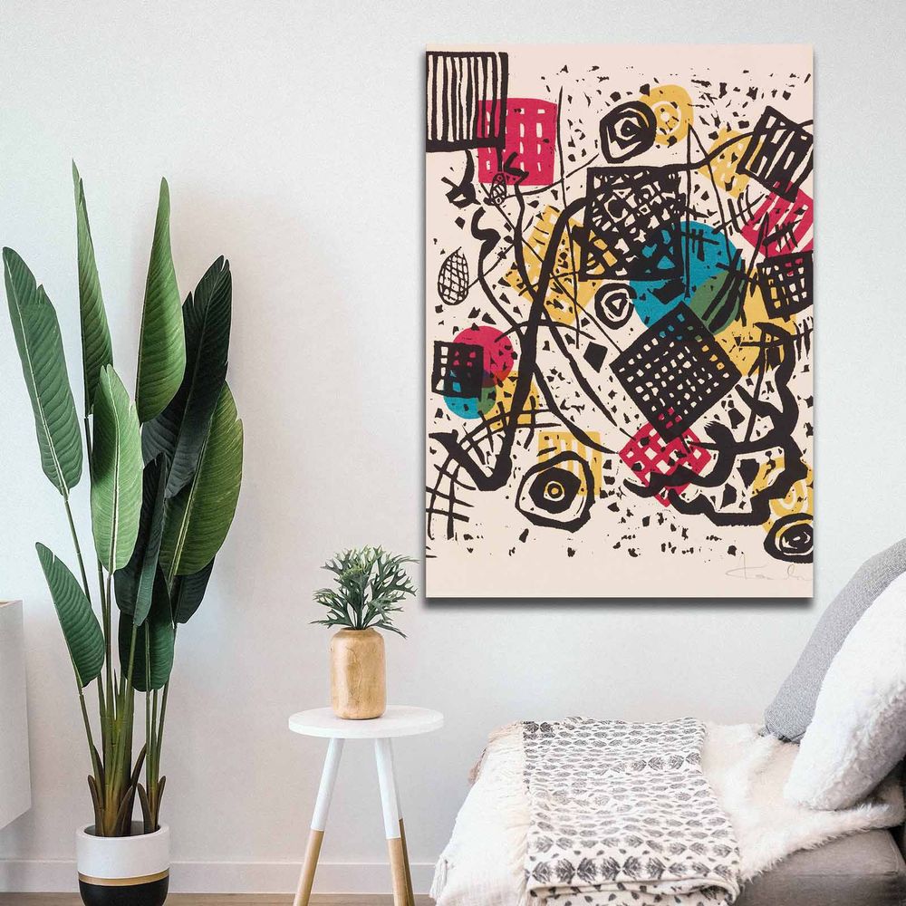 Šareno Dekorativno Platno 'Kandinsky' 70x100 cm slika 1