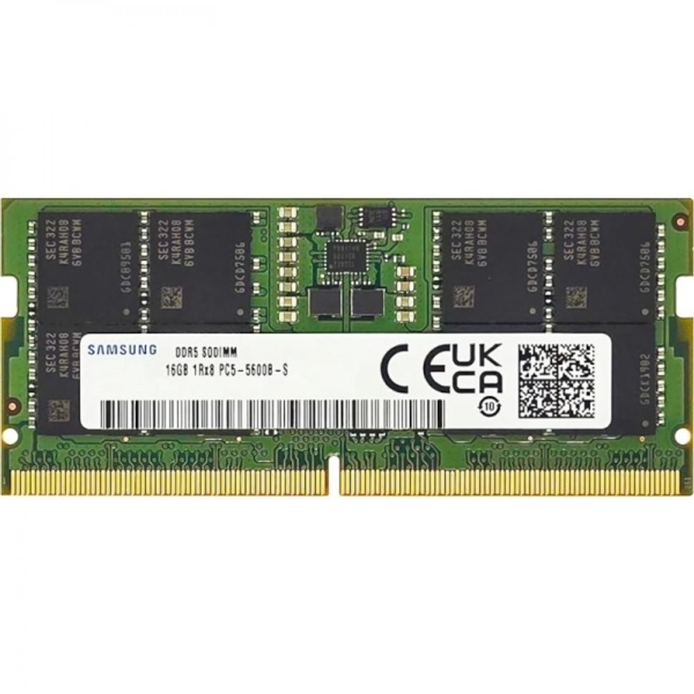 Samsung RAM memorija 16GB DDR5 SODIMM 5600MHz slika 1