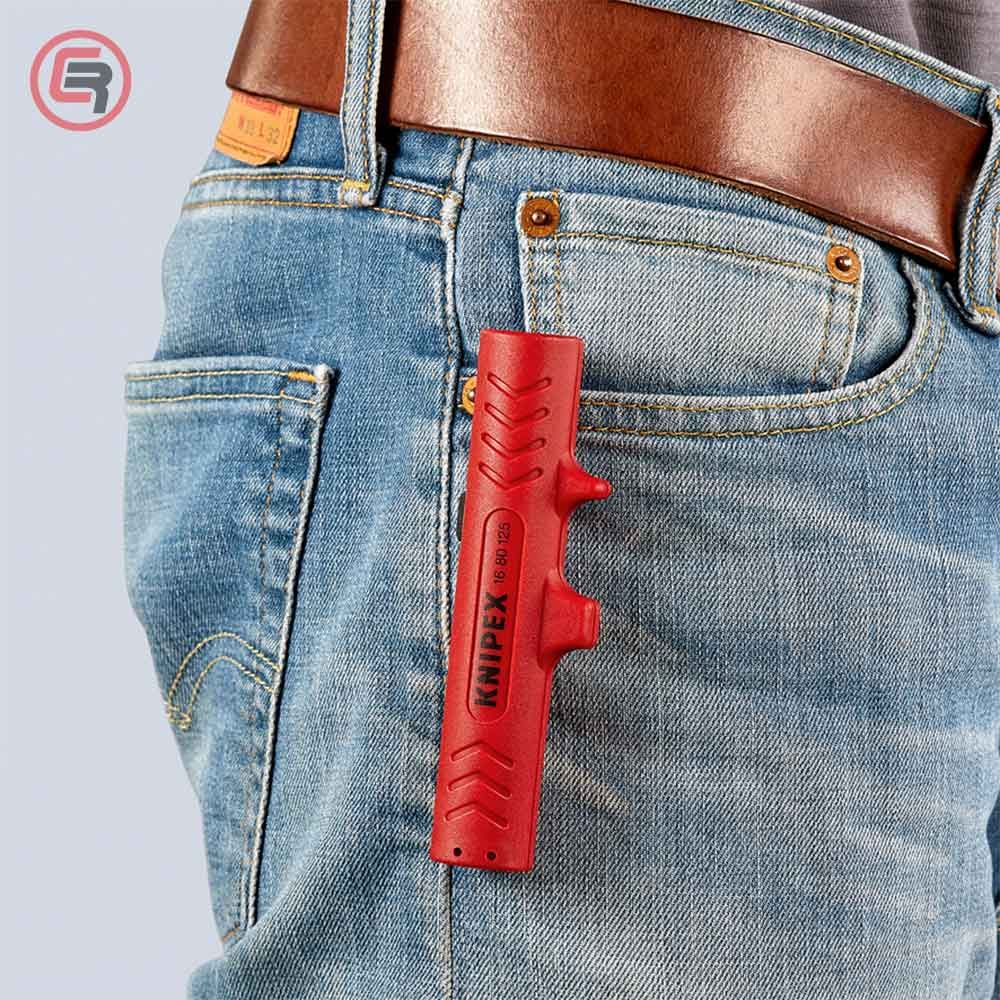 Knipex Skidač Izolacije Univerzalni 8-13mm / 125mm - 16 80 125 SB slika 4