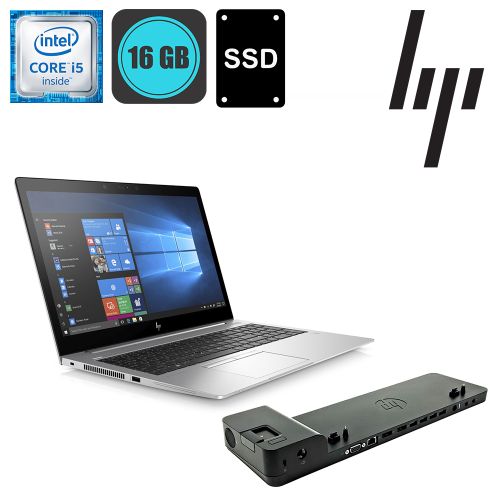 HP EliteBook 850 G5 i5-8350U, 16GB, 250GB SSD + Docking station - rabljeni uređaj slika 1