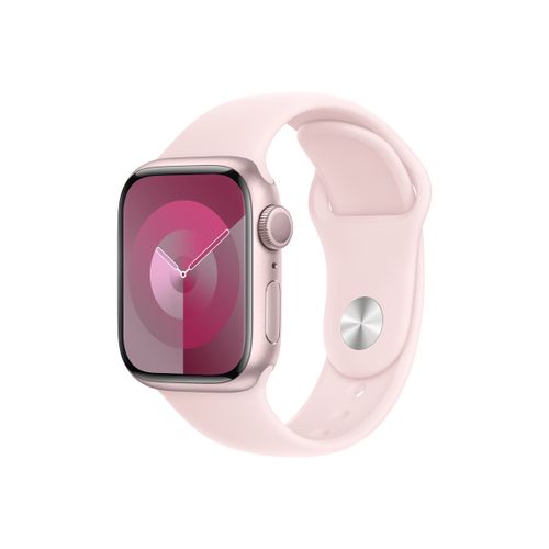 Apple Watch S9 GPS 41mm Pink with Light Pink Sport Band - S/M slika 1