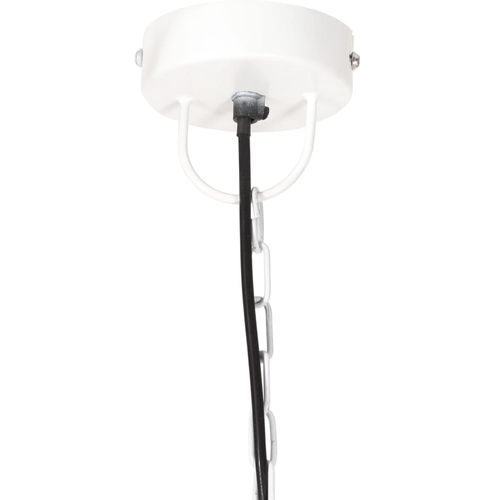Viseća svjetiljka 25 W bijela okrugla 48 cm E27 slika 30