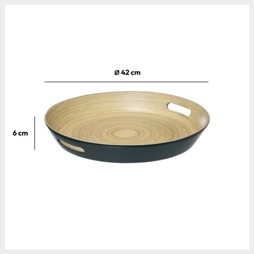 FIVE tacna MODERN - 42x5,5 cm - bambus - petrolej slika 2