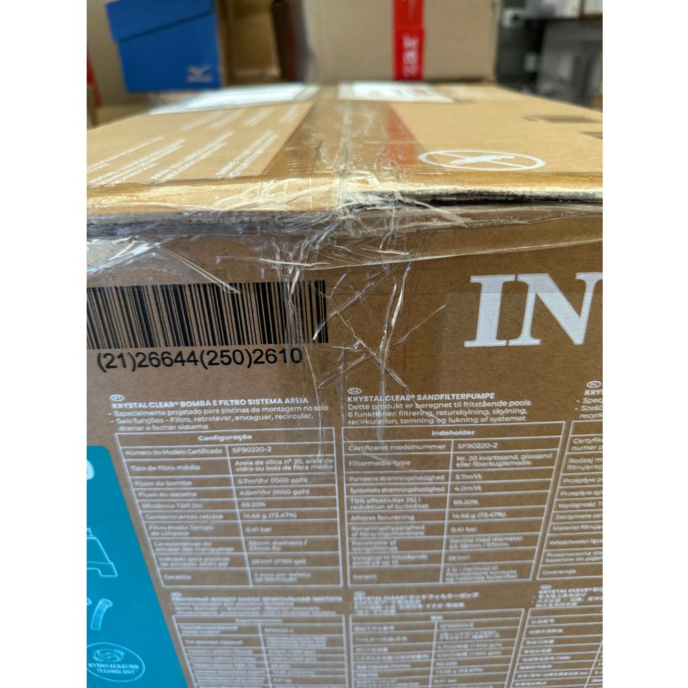 Intex pješčana pumpa 4,5m3/h - 26644 - oštećena ambalaža slika 2