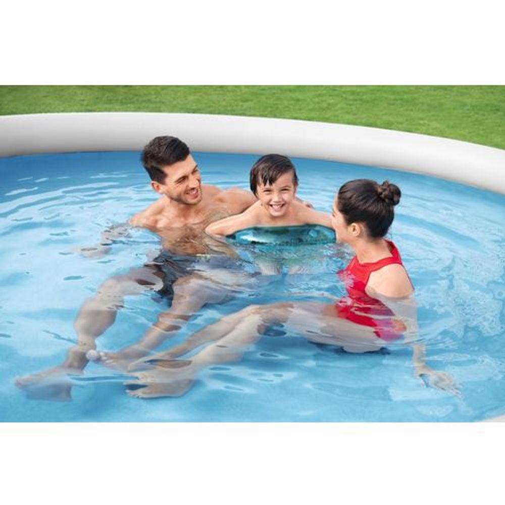 Bestway Bazen sa zračnim prstenom i filter pumpom 57445, 366x76 cm slika 4