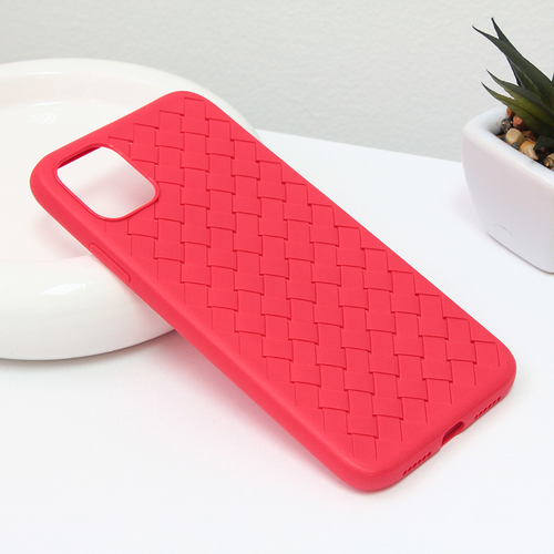 Maska Weave case za iPhone 11 6.1 crvena slika 1