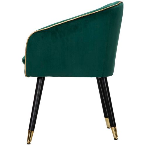 Mauro Ferretti Fotelja Paris verde-gold cm 62x58x78 slika 4