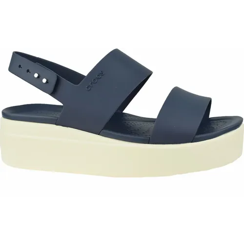 Ženske sandale Crocs brooklyn low wedge 206453-46k slika 9