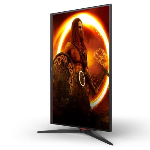 Monitor AOC Q27G2S EU 27" IPS 2560x1440 165Hz 4ms MPRT HDMIx2 DP Gsync Pivot visina VESA crna slika 3