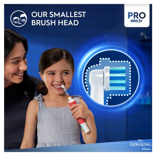 Oral-B električna četkica Pro Kids Lion King + torbica slika 3