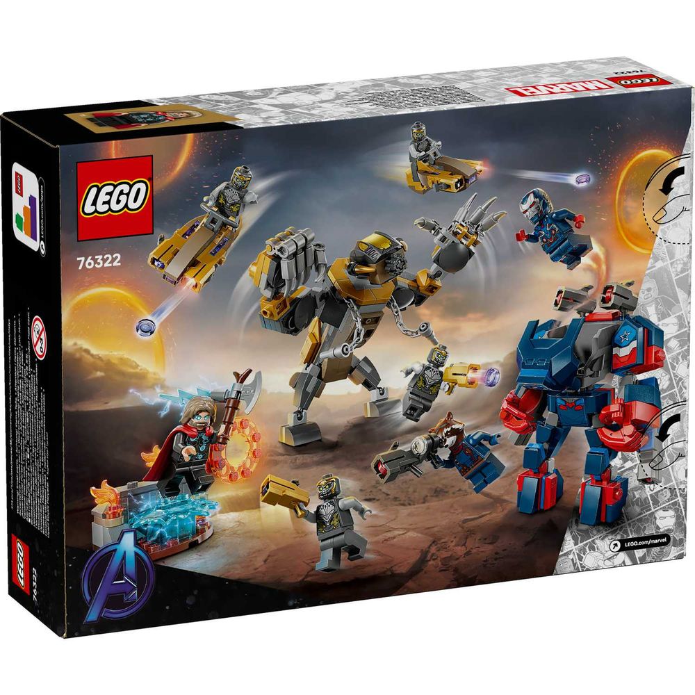 LEGO 76322 Avengers: Endgame Thor vs. Chitauri slika 8
