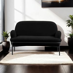 Dvosjed Sofa Aster - Crna