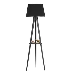 Podna lampa sa policom 8746-4 Black