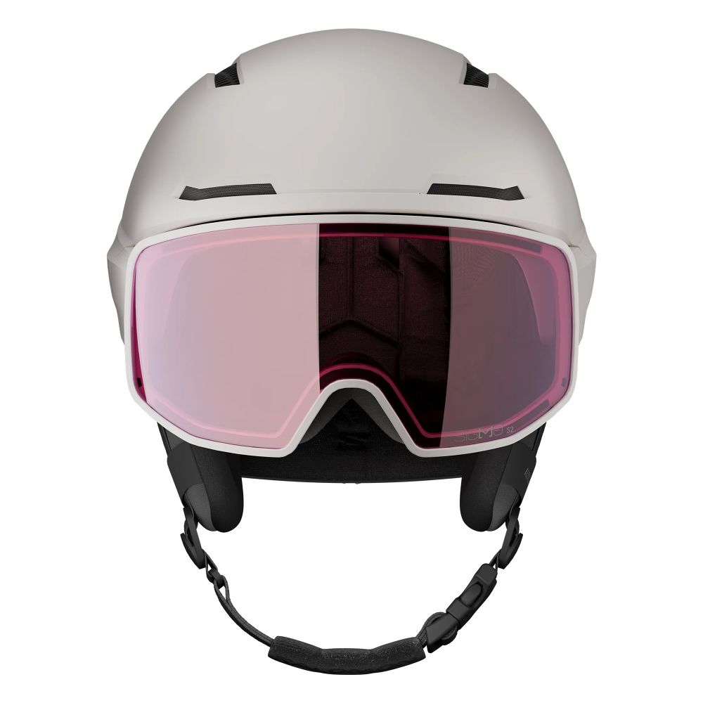 Salomon Ženska kaciga za skijanje Driver Pro Sigma, Grey Violet slika 2