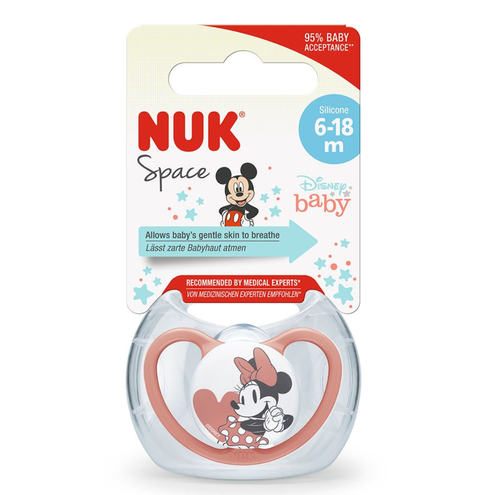 NUK Duda varalica Space Disney sa kutijicom 6-18mj, Minnie slika 2