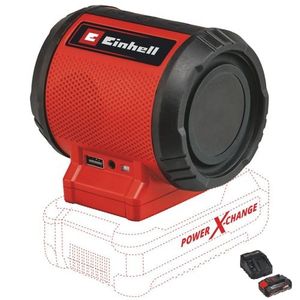 Einhell Akumulatorski Bluetooth zvučnik TC-SR 18 Li BT - Solo + Baterija 2.5 Ah i punjač
