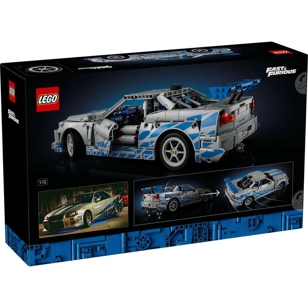 LEGO 42210 2 Fast 2 Furious Nissan Skyline GT-R (R34) slika 10