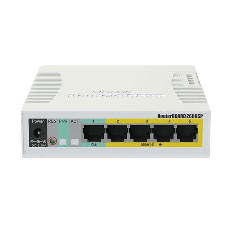 Mikrotik 260GSP CSS106-1G-4P-1S slika 1