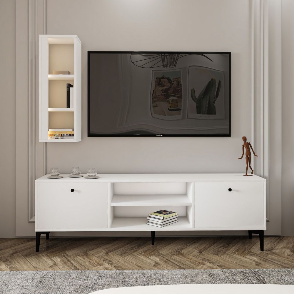TV komoda Bien - bijela slika 1