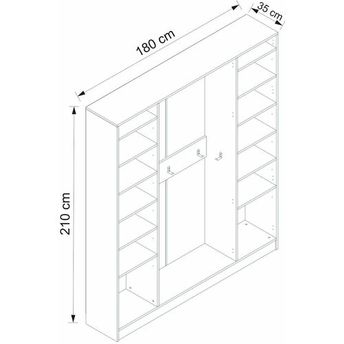 Noah - 8459 White Hall Stand slika 8