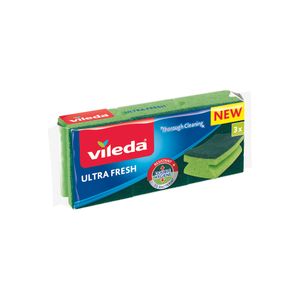 Vileda abrazivna spužva antibakterijska Ultra Fresh 3/1